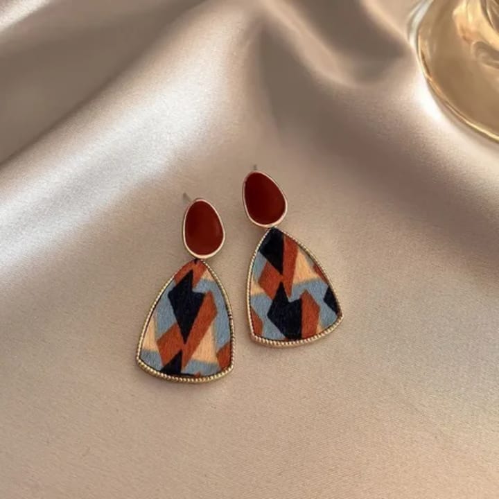 multicolor earrings